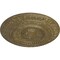 Ekena Millwork Artis Ceiling Medallion (Fits Canopies up to 6 7/8"), 15 3/4"OD x 1 3/8"P, Mississippi Mud Crackle CM15ARMMC - alternate 3